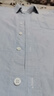 BLACKMONDAY夏季纯棉牛津纺衬衫男短袖全棉男士免烫时尚百搭商务休闲正装衬衣 实拍图