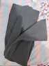悦景圣秋冬厚款2件装纯棉宽松中老年休闲裤高腰深档抗皱西装裤款爸爸裤 N秋冬黑色和灰色  厚款 32 2尺5  120斤 实拍图