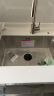 华帝（VATTI）洗菜盘一体盘水槽厨房 大单槽台下盆洗菜洗碗水池手工不锈钢水槽 实拍图