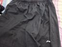 李宁大码男装休闲裤速干短裤男夏季宽松加肥加大胖子冰丝裤冰凉五分裤 夏季黑色速干短裤【冰感降温 】 5XL /200(230斤-245斤) 实拍图