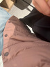 无印良品（MUJI）女式 轻量羽绒便携式背心女款马甲马夹秋冬保暖外搭羽绒内胆 烟熏粉色 S (155/80A) 实拍图