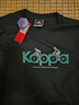卡帕（Kappa）背靠背运动上衣t恤情侣夏半袖上衣女休闲索罗娜短袖男K0EX2TD90D 显瘦耐脏丨弹力透气-黑色990 2XL （尺码推荐适合185/104A） 实拍图