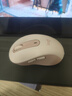 罗技（Logitech）优选系列M650无线蓝牙鼠标 办公蓝牙静音鼠标Mac苹果ipad鼠标人体工学双模鼠标大小手可选男女通用 M650中小手 粉M（M750入门款） 实拍图