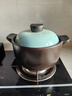爱仕达（ASD）【商超同款】陶瓷煲甄陶Ⅲ砂锅家用汤煲炖锅耐热高汤煲中药煎锅 3.5L 青羽色浅汤煲 RXC35B3Q 实拍图