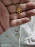 周六福四叶草黄金项链女足金吊坠情人节礼物计价A0610846约3.76g 40+5cm 实拍图