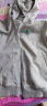 森马（Semir）夹克男春季日常简约宽松连帽休闲外套中性校园运动风情侣上衣 中花灰00510 185/100A/XXL 晒单实拍图