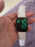 Apple/苹果 Watch Series 10 智能手表GPS款46毫米玫瑰金色铝金属表壳淡桃粉色运动型表带S/M MX293CH/B 实拍图