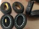果玛 适用博士bose qc35二代耳罩QC25耳机套qc45配件QC15保护套AE2海绵套 【原配款】黑色1对+LR垫棉 实拍图