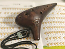 风雅陶笛（FENG YA OCARINA）专业级熏烧款12孔中音c调演奏款十二孔AC陶笛音准好音质亮 实拍图