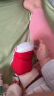 卡特兔学步鞋男童秋季软底步前鞋 女宝宝婴儿包头鞋经典款XZ03红色13cm 晒单实拍图