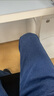 真维斯（JEANSWEST）夹克男2025春夏季舒适时尚简约牛仔外套男翻领男士外套深蓝2XL 实拍图