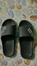 拖鞋男夏季外穿大码运动防滑耐磨室内家居浴室洗澡软底凉拖鞋男 黑色【升级款】 42-43码（适合41-42码穿） 实拍图