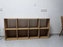 LINSY KIDS林氏家居客厅家用北欧收纳书柜木质带门防尘自由组合格子柜NC1X 【1.58*0.77m】两层四列书架 实拍图