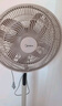美的（Midea）【幸运草安睡风扇SE】直流变频轻音家用立式遥控电风扇柔风落地扇台式桌面大风量一级能效轻羽扇 实拍图