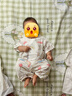贝肽斯婴儿衣服夏季连体衣短袖竹棉纱布新生幼儿宝宝哈衣爬服睡衣 实拍图
