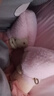维普小鹿新生儿婴儿秋冬鞋子宝宝保暖0-1岁初生满月防掉软底学步防滑棉鞋 彩棉款双面可穿粉红色 内长11.5cm 建议4-10个月 实拍图