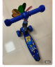 超级飞侠儿童滑板车2-6-12岁 5CM闪光宽轮 一秒折叠 学步滑步车扭扭车平衡车溜溜踏板车PLUS版 酷飞蓝 实拍图