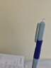 晨光(M&G)文具可换墨囊钢笔纯蓝F暗尖3.4mm口径 学生练字笔 优握系列钢笔套装(1支笔+6墨囊) 笔杆颜色随机HAFP0758 实拍图