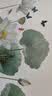 吉朵芸电视背景墙贴画客厅沙发卧室墙面装饰画墙壁画自粘防水遮丑墙贴纸 中式荷塘 尺寸看详情或看主图第2张 实拍图