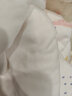 全棉时代新生婴儿抱被纯棉春夏秋包被产房襁褓被子初生宝宝包单巾四季睡袋 【秋冬款】邦利果粉 90cm 实拍图