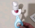 佰萃莱 儿童牙刷U型手动硅胶软毛2-3-6-12岁宝宝婴儿小孩幼儿口含洁牙器 实拍图