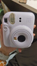 富士（FUJIFILM）立拍立得mini12 mini11/7/9升级款 相纸一次成像相机拍照生日礼物 Mini12 鸢尾紫（现货） 官方标配+Ins风相框+相册+水晶壳 实拍图