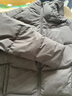 安踏（ANTA）速暖羽绒服丨四防抗寒羽绒男女冬季保暖防泼水户外棉服外套面包服 连帽四防科技字母-基础黑7923-3 2XL 实拍图