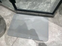 京东京造 硅藻泥地垫 卫生间浴室吸水防滑脚垫子 灰色60*39cm 晒单实拍图