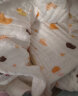 全棉时代婴儿秋冬加厚款抱被宝宝纯棉包被襁褓被子新生儿包被90x90cm 冬加厚-生态地图 5-10℃ 实拍图
