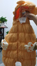 巴拉巴拉童装轻薄羽绒服婴儿外出连体衣冬装宝宝爬服儿童衣服男童女童 橙黄31373 80 实拍图