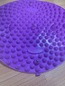 谆梧慢跑垫指压板脚底按摩 穴位原地跑步瑜伽垫神器厚大圆形部器趾男 【磁石款】指压按摩垫-圆形紫色 直径55CM 实拍图