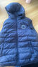 ASK JUNIOR【90白鸭绒】男童羽绒服2025冬休闲连帽羽绒马甲 藏青色 160 实拍图