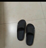 稻草人拖鞋男女居家用洗澡厚底浴室内可外穿情侣静音中国红凉拖 灰44-45 实拍图