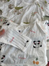 贝乐咿新生儿衣服纯棉a类0-3个月婴儿和尚服上衣夏季薄款初生儿半背衣 白熊猫-5259+苹果熊-5256 59 实拍图