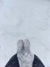 哈尔滨东北户外雪地靴女防水防滑旅行显瘦保暖加绒冬季长筒中筒 浅灰(穿厚袜选大1码 38 标准码 实拍图