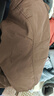 Levi's李维斯秋季新品男士简约休闲可收纳风帽御寒羽绒服外套 棕色 XL 实拍图
