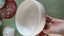 榜盛 羊脂玉建水茶渣缸茶洗笔洗缸水孟陶瓷杯洗家用茶孟功夫茶道配件 【大号】羊脂玉悠然茶洗 实拍图