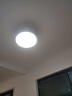 欧普（OPPLE）风扇灯吊扇灯24瓦LED照明低噪音餐厅卧室吊灯灯具包安装 冰风白 实拍图