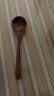 Edo大号吃饭勺 日式圆口家用榉木干饭勺吃播专用长柄木质搅拌喝汤勺 晒单实拍图