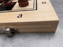 紫湖国际象棋磁性高档棋盘教学训练便携高档折叠儿童西洋棋比赛专用棋 实拍图