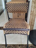 丘林瑟藤编椅子编织藤椅靠背凳子家用餐椅矮凳小藤椅单人宝宝凳子靠背椅 小号升级加固买4把以上 实拍图