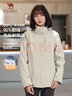 骆驼（CAMEL）户外冲锋衣男女三合一可拆卸羽绒服外套情侣登山服 AD22263513Y 实拍图