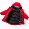 戴维贝拉（DAVE＆BELLA）女童羽绒服男童90绒保暖羽绒衣儿童冬装幼儿新年宝宝冬季外出服 中国红DB16448 130 cm（建议身高120-130cm） 实拍图