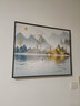 柳莺花燕免打孔电表箱装饰画现代简约客厅餐厅挂画电闸箱配电箱遮挡壁画 锦绣河山 60X50遮挡50X40 液压款 实拍图