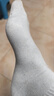 冰雪木棉女士袜子女纯棉秋冬百搭纯色款高弹舒适中筒女袜吸汗透气简约女袜 实拍图