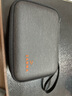 山业（SANWA）旅行便携包硬壳 数据线移动电源线收纳包 充电器数码配件整理包 M中号 黑色 实拍图