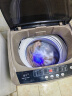 扬子8.5KG强劲风干全自动洗衣机家用蓝光洗护大容量波轮洗脱一体机香槟咖色 实拍图