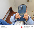 PITAKA适用苹果iPhone15ProMax手机壳MagSafe磁吸山与星河W+艺术浮织凯夫拉碳纤维纹保护套高级超薄男女 星河 晒单实拍图