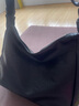 京智简约大容量包包女2025新款时尚百搭休闲单肩包学生通勤斜挎托特包 黑色【长腿白球】 实拍图