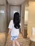 黛姿馨2套价 情侣睡衣夏季纯棉短袖短裤夏天卡通套头休闲男女家居服套装 JS8885 M 女+男L 实拍图